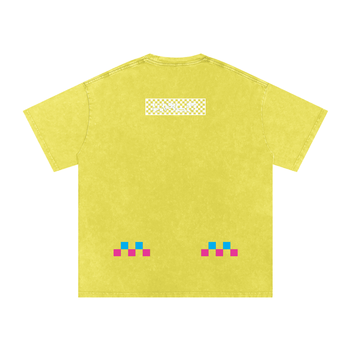 EUPHORIA CHECKERED LOGO TEE
