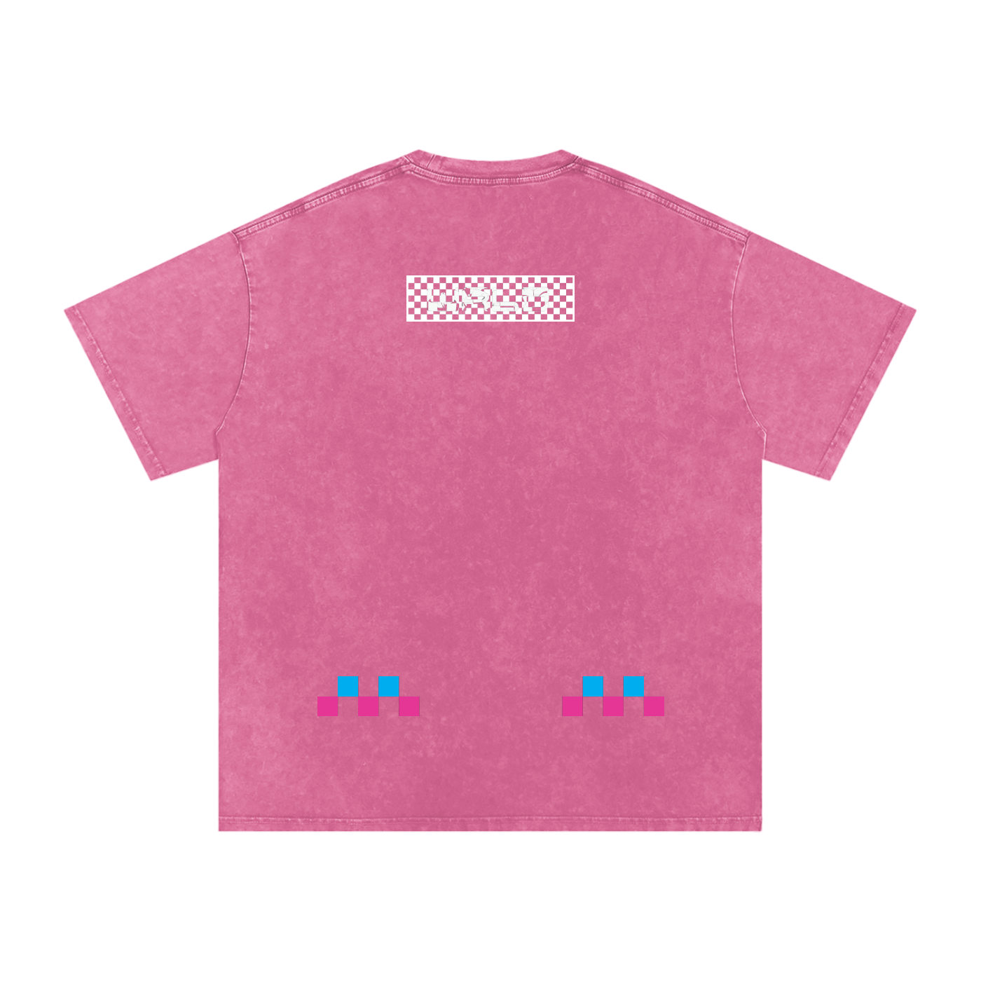 EUPHORIA CHECKERED LOGO TEE