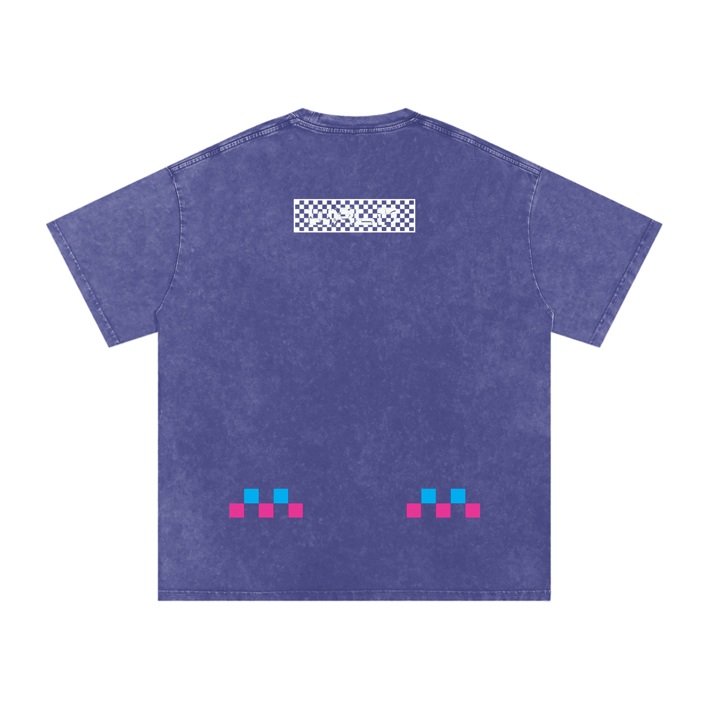 EUPHORIA CHECKERED LOGO TEE